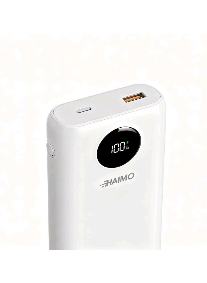 Haimo Power Bank 20000mAh 22.5W Fast Charging Power Bank with 2 Built-in Cables Supports All Android Phones and iPhone 12/13/14/15/16 and iPhone 17 All Series - Image 3